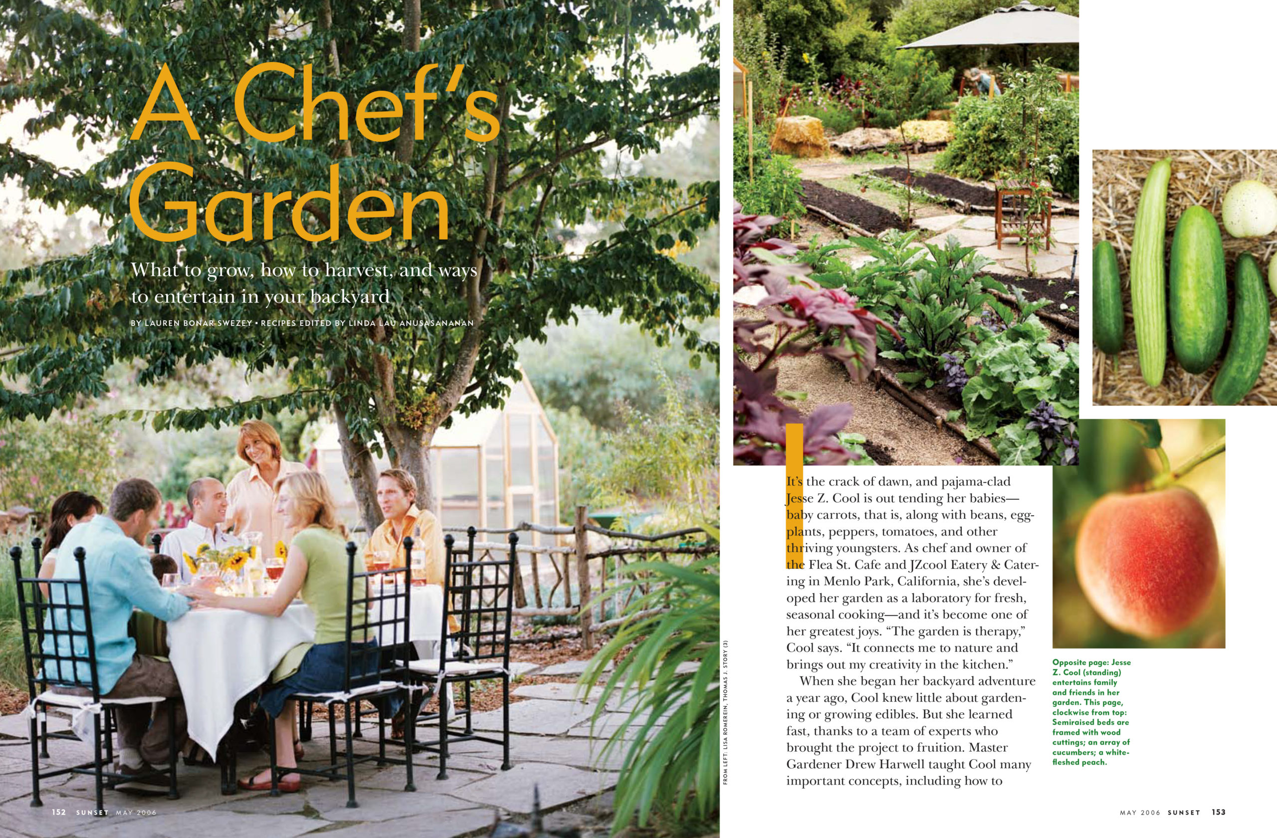 A Chef's Garden spread