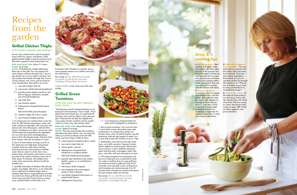 A Chef's Garden spread