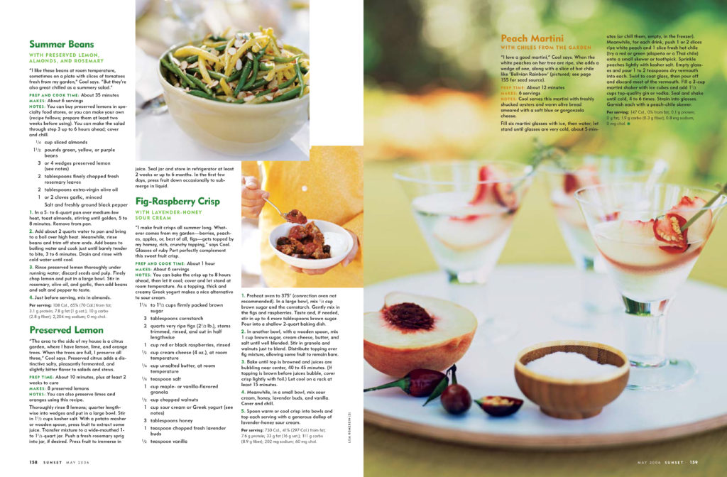 A Chef's Garden spread