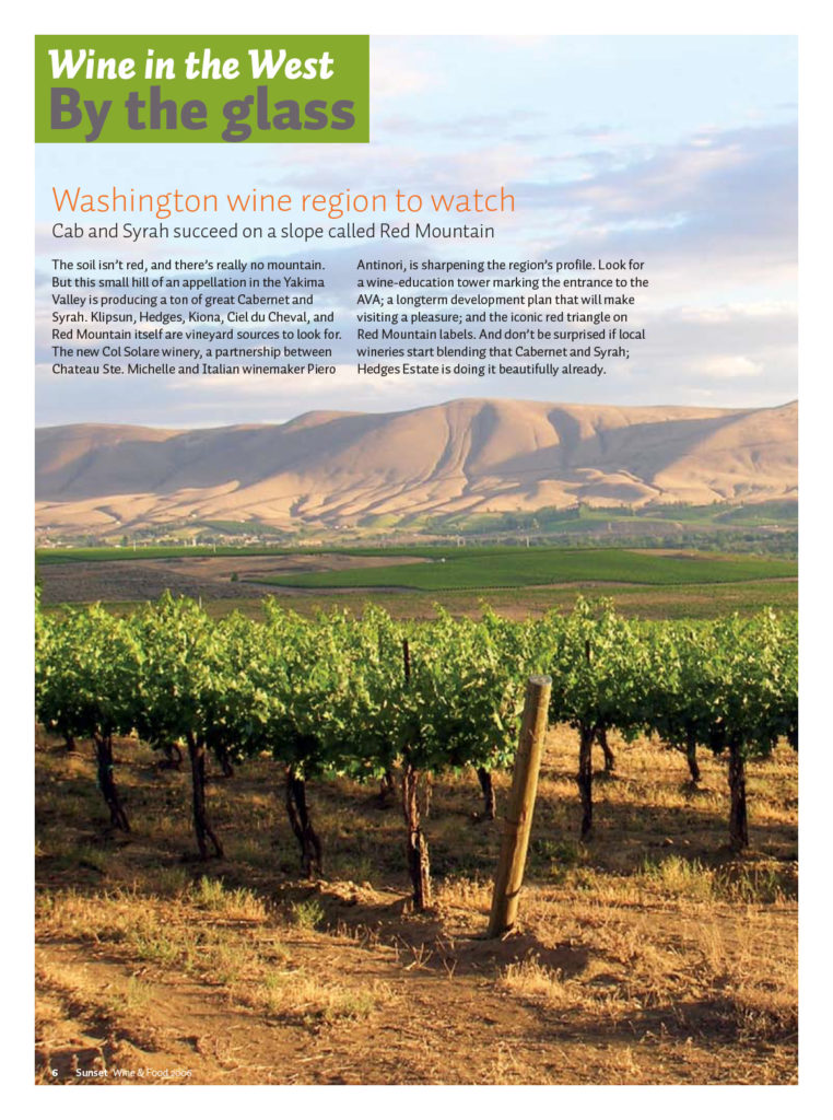 Wine in the West page
