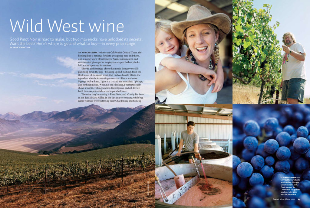 Wild West Wine spread