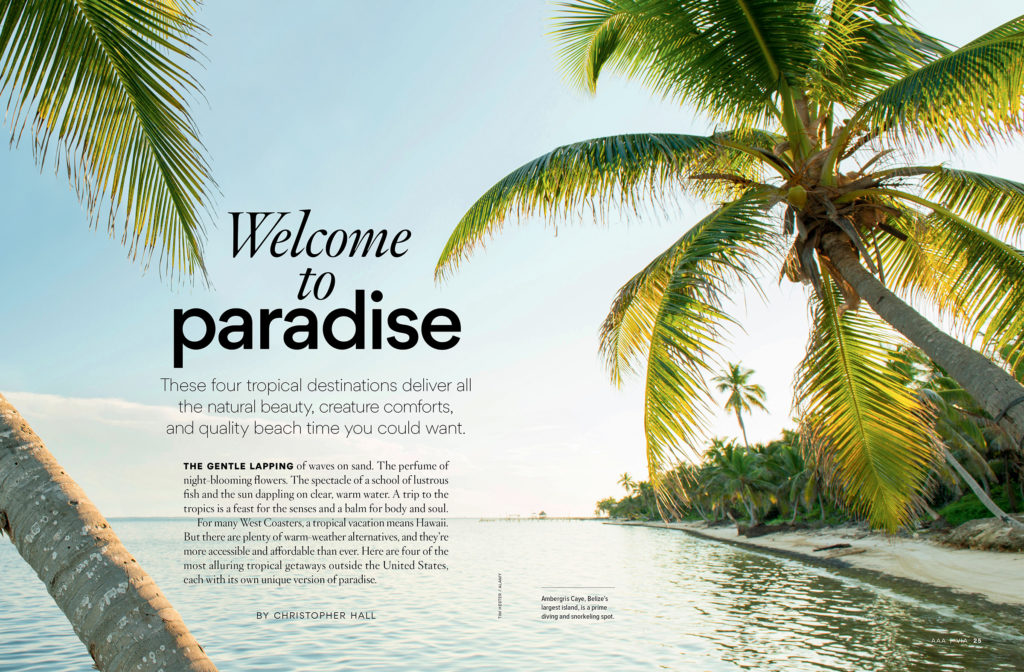 Welcome to Paradise spread