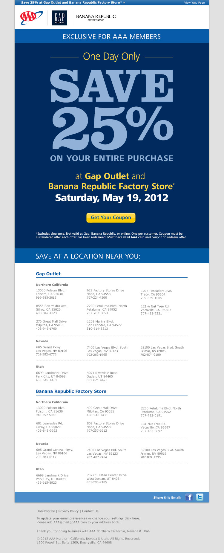 Gap email