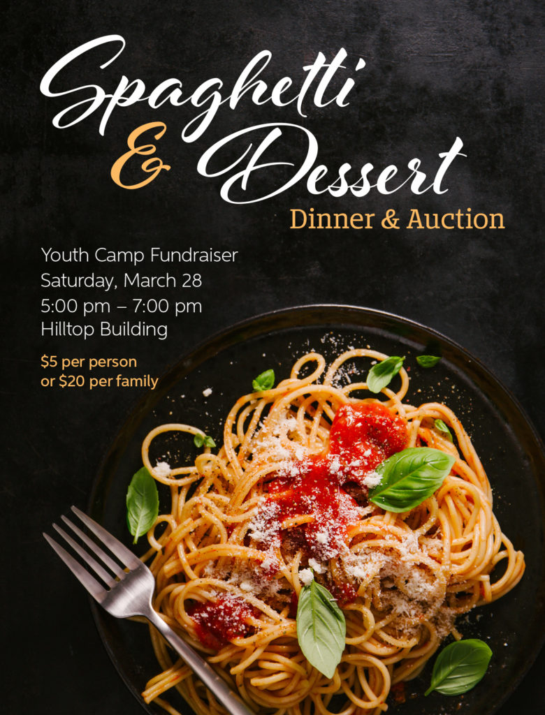 Spaghetti & Dessert poster