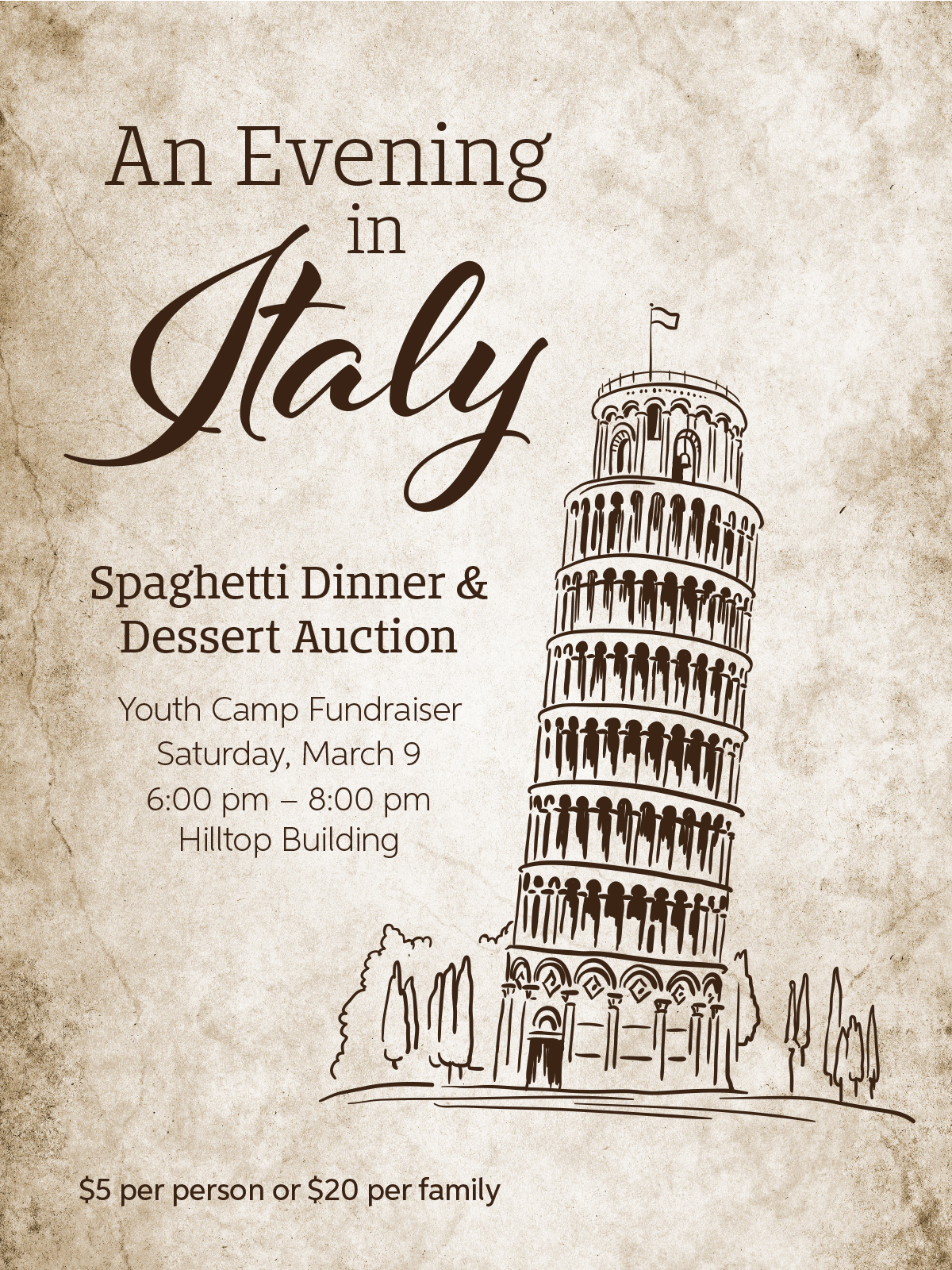 An Evening in Italy poster